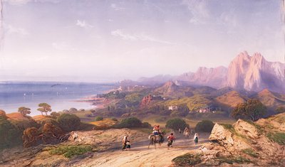 Costa sur cerca del Cabo S. Teodoro de Carlo Bossoli